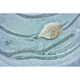 thumbnail image 3 of Mahan, Kathy 24x17 Black Modern Framed Museum Art Print Titled - Frosty Leaf on Ice II, 3 of 5