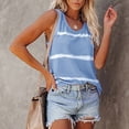 thumbnail image 2 of aidice Tank Tops for Women Sleeveless Racer Back Round Neck Loose Comfy Casual Striped Summer Tops, 2 of 5
