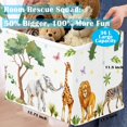 thumbnail image 4 of Cesta de almacenamiento Runtoo Safari Animal impermeable de 40 x 30 x 30 cm, 4 of 6