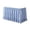 1#M Blue, variant on Gingham Desk Skirt, Teacher Desk Skirt, 72.05 x 29.92 in Ruffled Checkered Table Skirt with Hook-and-Loop Fasteners for Classroom, Wedding, Party & Display Table, 1 Pc