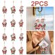 thumbnail image 1 of 2 Piezas Adorno Artístico Diamante Doble Cara Con Forma Especial Búho (6 Papá Noel), 1 of 5