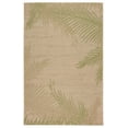 thumbnail image 1 of homeroots home decor 393736 8’ x 9’ Green Palms Indoor Outdoor Area Rug, 1 of 1
