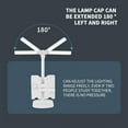 thumbnail image 3 of ABPWLY Table Lamp Dedicated for Learning, Children's Eye Protection, Dormitory Reading Bookshelf, Student Desk, Homework, Lighting Clearance Cordless Table Lamp Canada Days Small Lamp, 3 of 3
