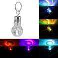thumbnail image 2 of KAKOWELY Key Chain 10 Pcs Creative Lighting Bulb Key Bag Outdoor Hanging Pendants Key Chains2.17"X1.18"X1.18", 2 of 4