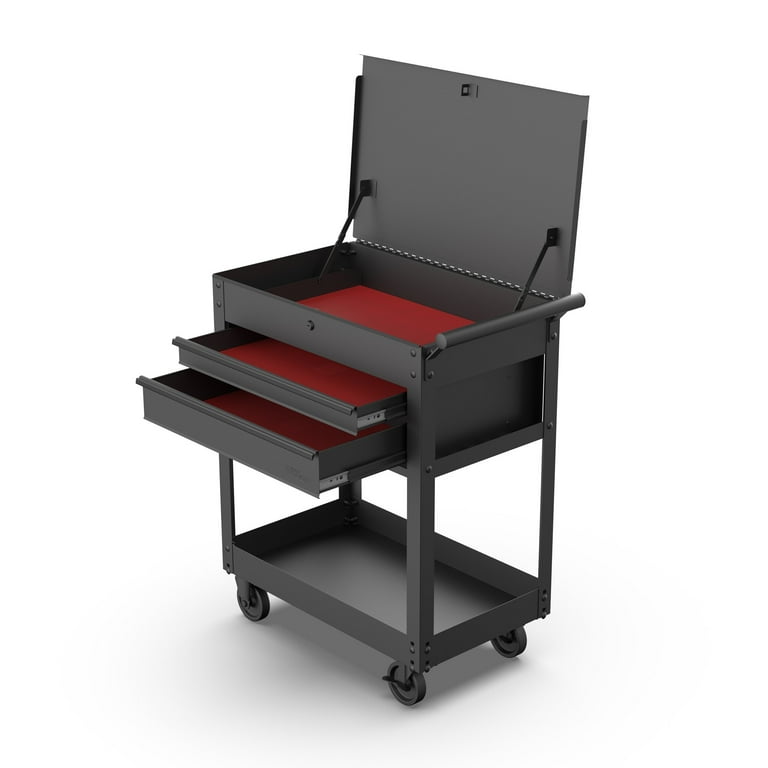 Free Shipping! Hyper Tough 28-inch Steel Mechanics Tool Cart with