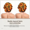 thumbnail image 2 of Yiaed Halloween Print Satin Bonnet Silk Bonnet Hair Bonnet for Sleeping Hair Bonnets, 2 of 6