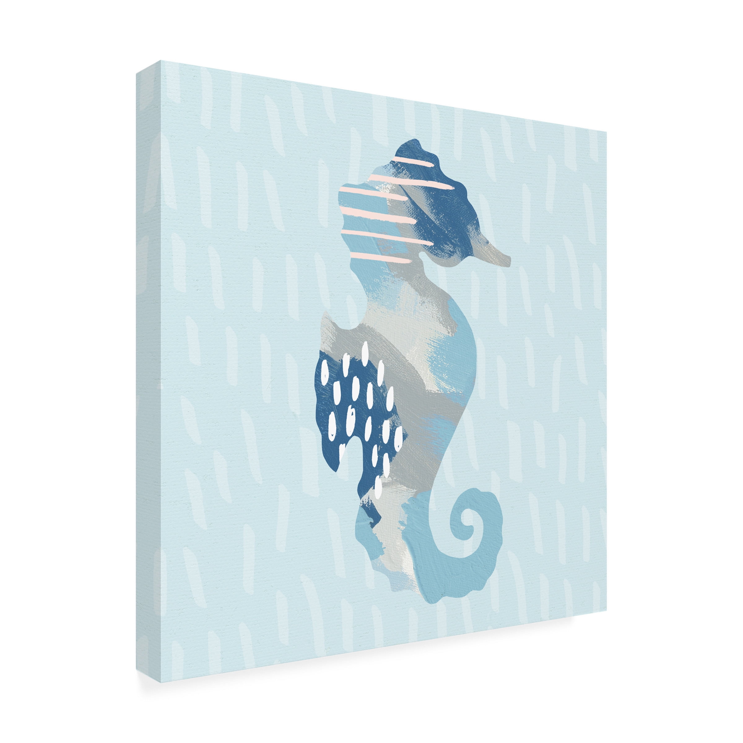 Moira Hershey 'Coastal Cool I' Canvas Art