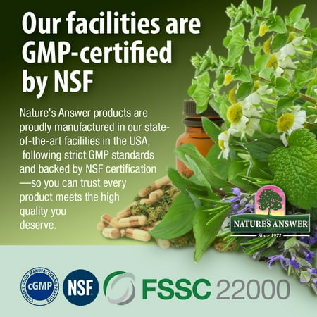 Nature’s Answer Horsetail Extract 2,000 mg, Alcohol-Free, Herbal Supplement, 1 fl oz