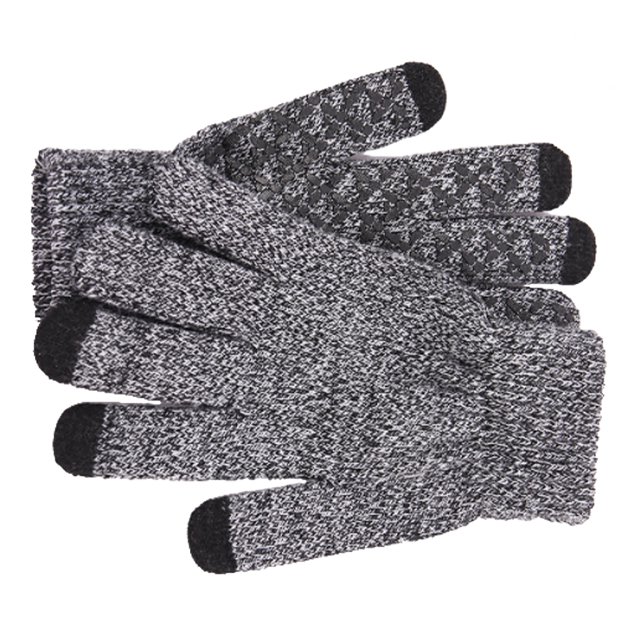 Sonducket 1 par de guantes de invierno para adultos exquisitos y cómodos guantes de punto cubierta de dedo accesorio de ropa con Color Simple tipo 11 guantes y mitones tipo 9 Sonducket AP008938-09B