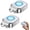 2 Pcs, variant on Auto Power-Off Fast Charging Adapter, Plug and Play, High-Speed 140W Charging Protector, Smart Auto Stop Charging Adapter for Phones, Tablets Laptops (2 Pcs)