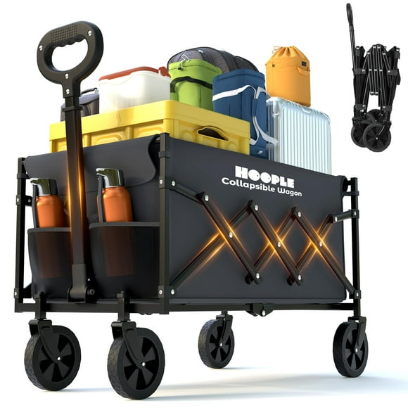 Carrito plegable HOOPLE Wagon plegable para trabajos pesados de 100 kg