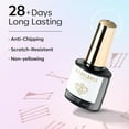 thumbnail image 6 of modelones Rainbow Cat Eye Gel Nail Polish Top Coat, 2-in-one 9D Glitter Clear Gel Polish with Magnet Stick Holographic Glossy Finish Long Lasting Soak Off Manicure Home Salon Nail Art 10 ML, 6 of 9