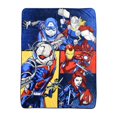 thumbnail image 1 of Marvel Avengers Couverture en Micro Peluche, 1 of 3