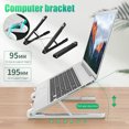 thumbnail image 1 of Viflosae Clearance Laptop Bracket Desktop Elevated Base Lifting Rack Flat Rack Deals of the Day, 1 of 4
