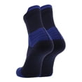 thumbnail image 2 of Crossover Basketball Socks Quarter Length (Navy, Large), 2 of 2