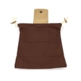 thumbnail image 4 of Bolsa de recolección de frutas Bolsa de lona de cuero sintético para jardín Bolsa plegable Organizador de recolección de alimentos, Marrón Noticed HA007923-03B, 4 of 6