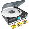thumbnail image 2 of Boytone BT-16DJB-C Multimedia Turntable with Cassette, Speakers SD/AUX/USB/RCA/3.5mm, 2 of 3