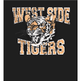 thumbnail image 2 of Vintage Sport West Side Tigers Adult Black Crew Neck Short Sleeve Tee-Medium, 2 of 2