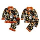 thumbnail image 3 of Pijamas de Halloween para niños y niñas, conjunto de pijamas para niños pequeños, pantalones de manga larga, 3 of 4