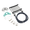 thumbnail image 2 of Enfriador de Aceite de Motocicleta, Sistema de Radiador, Repuesto Universal de Pieza Modificada, Medio Casco de Aluminio ATV para 125cc 140cc 150cc blanco DYNWAVEMX Enfriamiento de aceite, 2 of 6