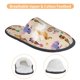 thumbnail image 3 of Fotbe Dogs In Different Poses Pantuflas Peludas para Mujer con Estampado, Zapatillas de Peluche, Zapatos de Invierno para Casa, Uso Interior y Exterior-Medium, 3 of 8