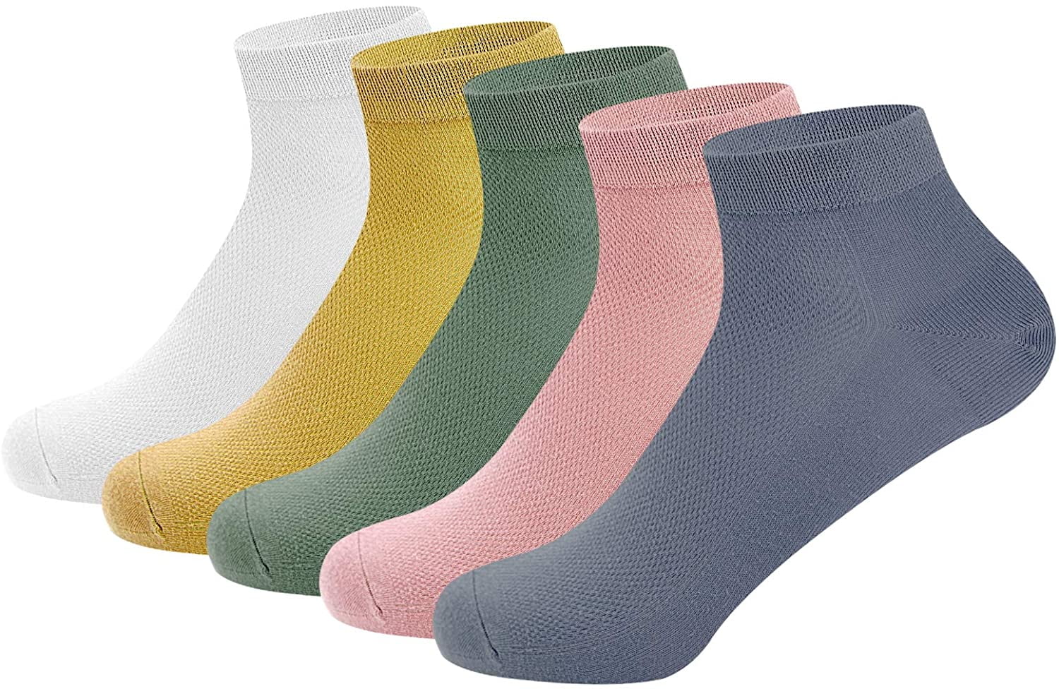 Assorted Colours Multipack Ladies Luxury Bamboo Super Soft Extra Fine Socks