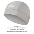 thumbnail image 3 of Gorra De Calavera Bicicleta Deportes Ciclismo Skull Cap Quick Dry Transpirable Running Bike Hat (gris claro), 3 of 4