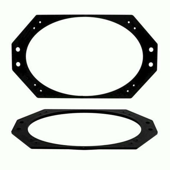 Metra 82-1011 Jeep Wrangler 1997-2006 4 X 6 Inches Speaker Plate, BLACK