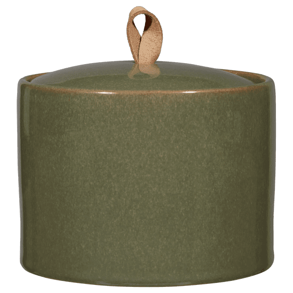 Bouclair Green Ceramic Jar