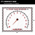 thumbnail image 2 of Manta Baby Milestone Gicoherero con forma de coche de carreras, 102 x 127 cm, 2 of 6