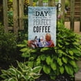 thumbnail image 2 of Carolines Treasures BB5404GF Commencer le Jour Café Signe Jardin Taille Drapeau, 2 of 3