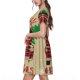 thumbnail image 2 of Easygdp Christmas Vintage Red Truck para Vestido Transpirable de Mujer, Vestido Suelto de Manga Corta con Pliegues y Bolsillos para el Verano, 2 of 6
