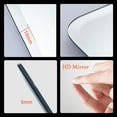 thumbnail image 2 of ELLOALLO Rectangle Frameless Wall Mount Bathroom Vanity Mirror 30x36, 2 of 5
