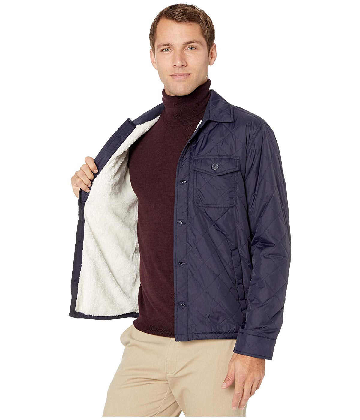 The Normal Brand Quilted Sherpa Lined 