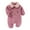 Hot Pink, variant on Clearance Baby Boy Clothes Baby Boy Romper Long Sleeve Newborn Baby Boy Sweater Romper Baby Boy Jumpsuit 12 Months
