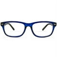 thumbnail image 2 of In Style Eyes Seymore Retro BiFocal Reading Glasses Blue 3.75, 2 of 9