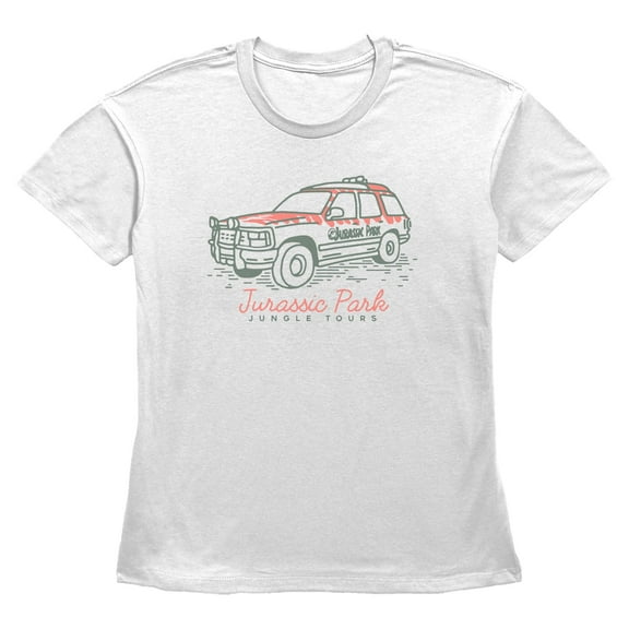 Womens Jurassic World Jungle Tours T Shirt