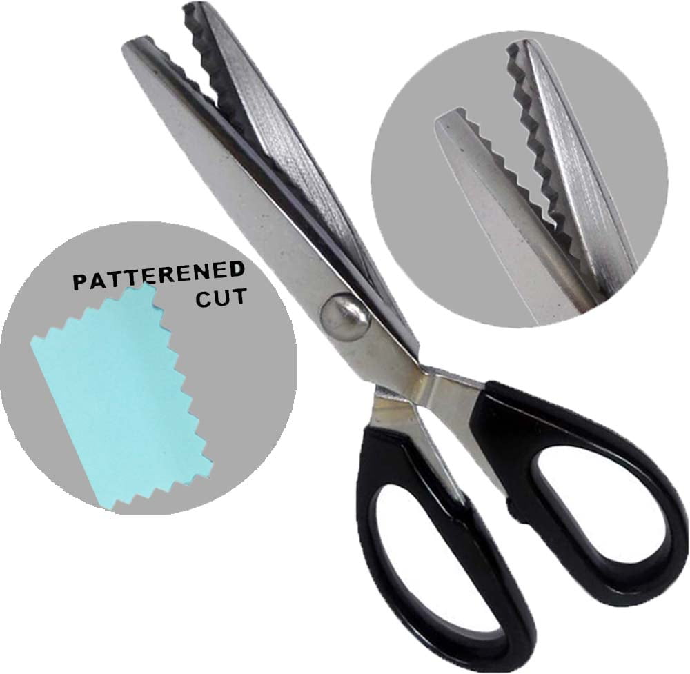 8" Crafter's Pinking Shears (ToolUSA SC51800)