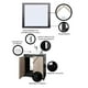 thumbnail image 4 of Gabinete De Baño Con Lavabo VARENNA Y Espejo Decorativo Decomobil, 4 of 6