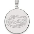 thumbnail image 1 of Sterling Silver Rh-Plated Logoart University Of Florida Xl Disc Pendant (32 X 25) Made In United States ss077ufl, 1 of 5