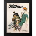 thumbnail image 2 of Vintage Apple Collection 19x24 Black Modern Framed Museum Art Print Titled - Pelikan, 2 of 5