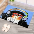 thumbnail image 6 of Thinking Monkey Painting Rug, Banksy Thinkin Monkey Rugs, Animal Rugs, Easy To Clean Rug, Dining Room Rug, Bathroom Rug, Gift For The Home, 3.9'x5.9' - 120x180 cm, 6 of 8