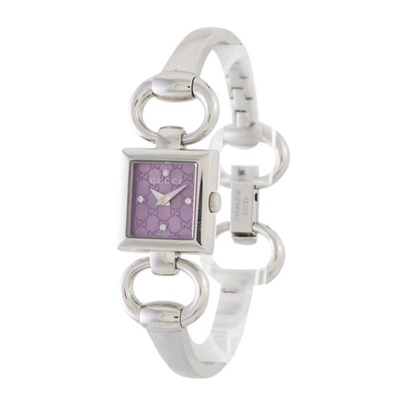 Gucci Tornabuoni Collection Women's Purple Dial Quartz Watch YA120510