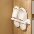 thumbnail image 5 of Clearance under 5 Bathroom Slippers Rack Punch Frees Toilet Wall Mounted Toilet Slippers Rack Wall Shoe Storage, 5 of 7