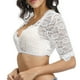 thumbnail image 4 of Traje de Uniforme Gibobby lencería con aros mujer chaleco encaje blusa Dirndl negra L, 4 of 5