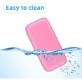 thumbnail image 5 of Espátula antiadherente resistente al calor Espátula para tartas Espátula de silicona para crema de calor fácil Cubiertos tóxicos Cocina antiadherente sin bisfenol (1 pieza, rosa), 5 of 5