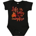 thumbnail image 3 of Inktastic Life's Better Campfire Girls Baby Bodysuit, 3 of 5