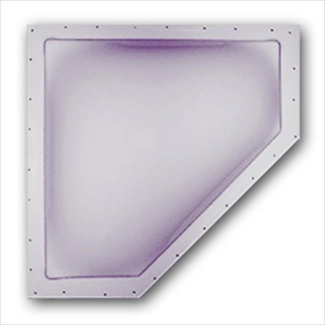 BRI-RUS SPEC NSL2412S 24 x 12 Po. Lucarne Néo-Angle, Fumée