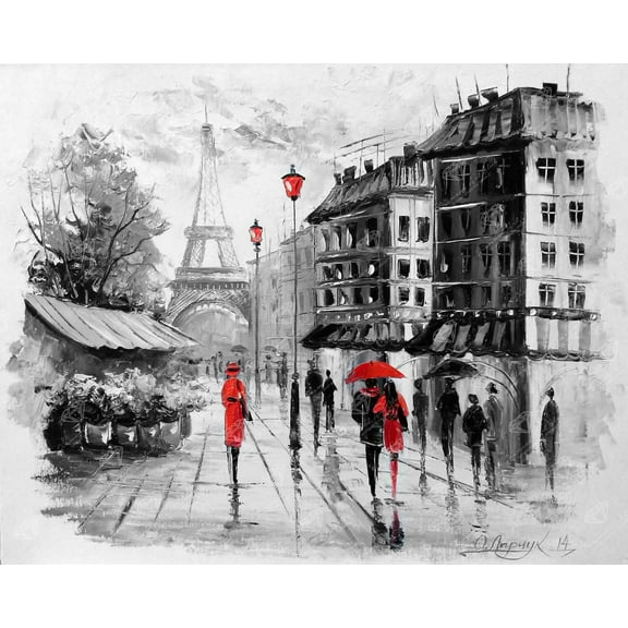 DIAMOND ART CLUB Paris Diamond Painting Kit