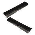thumbnail image 4 of Rear Side Skirt Winglets, Strong Adhesion Scratch Proof 2 Pcs Rear Side Skirt Winglet Spoiler Elegant Bright Black Universal  For Replacement, 4 of 8